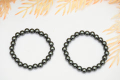 Hematite Round Beads Bracelet