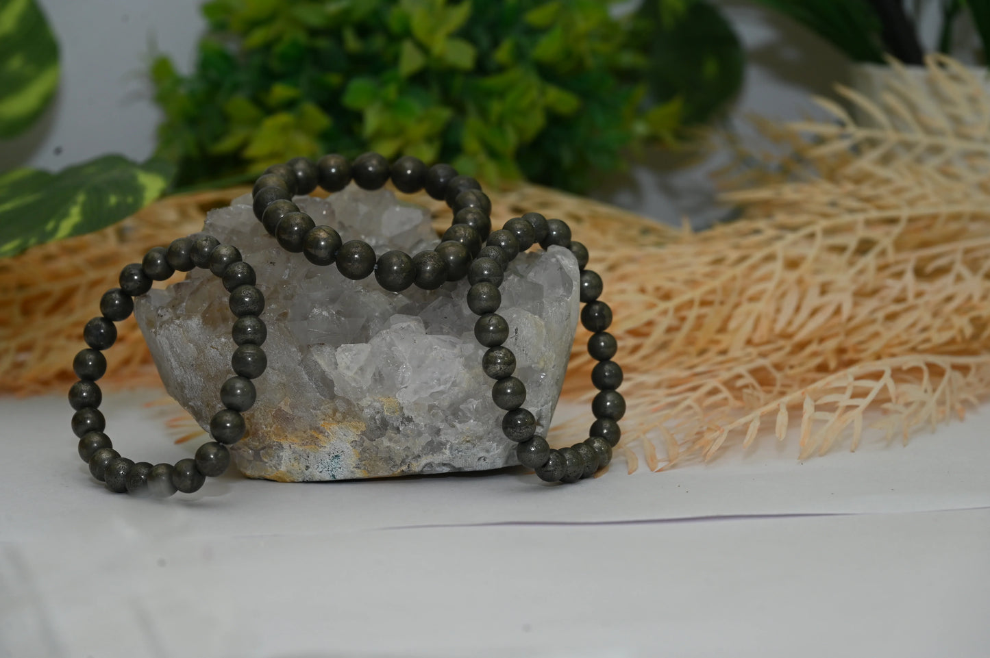 Raw  Pyrite Bracelet