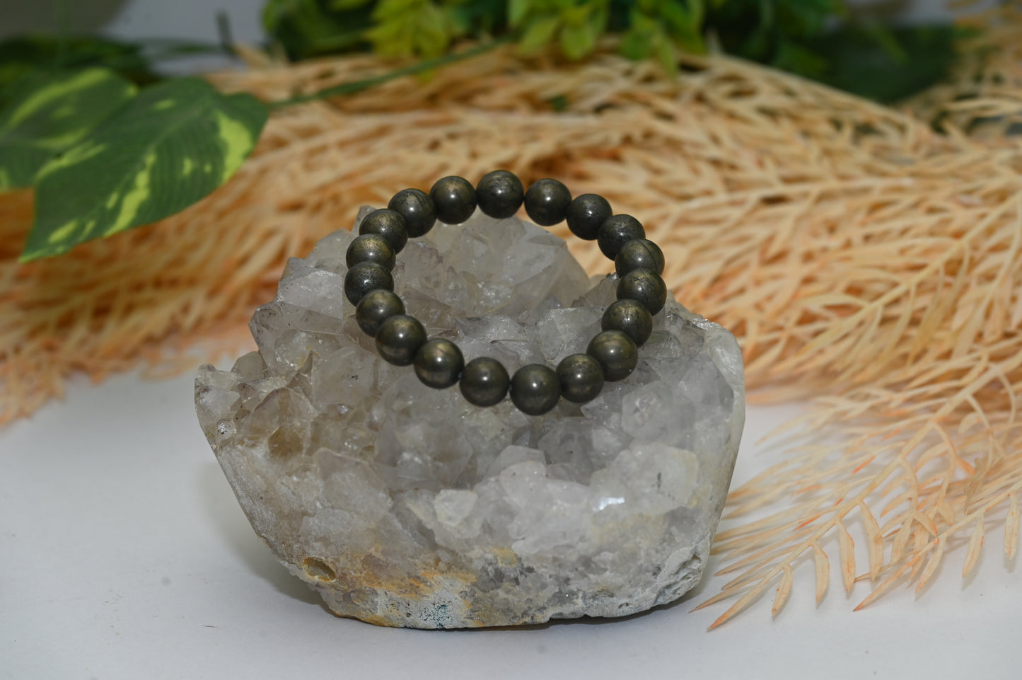 Raw Pyrite Bracelet