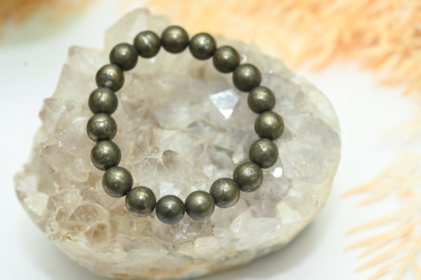 Raw Pyrite Bracelet