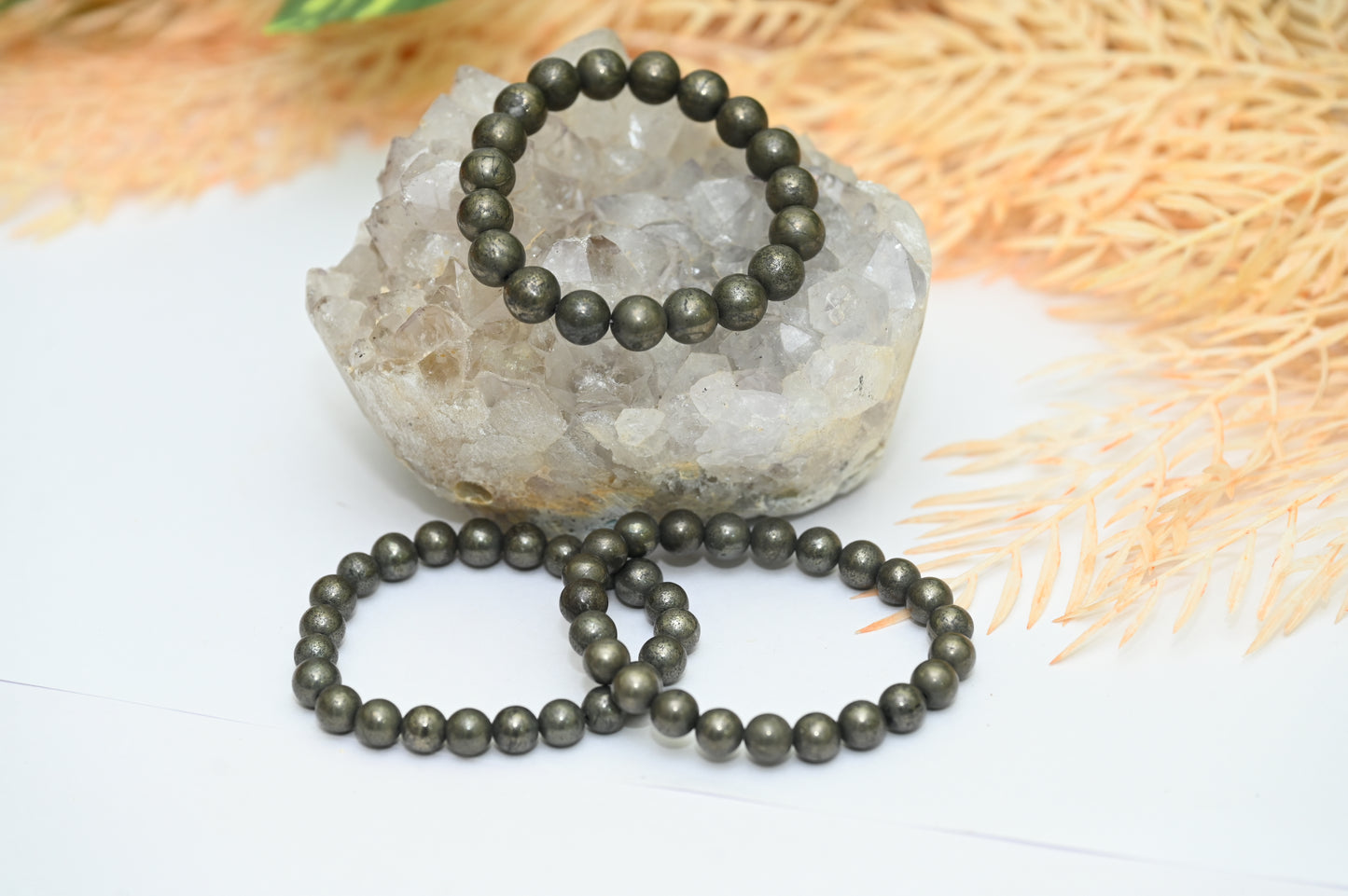 Raw Pyrite Bracelet