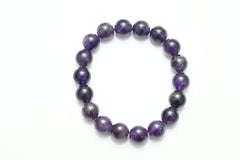 Amethyst Round Beads Bracelet