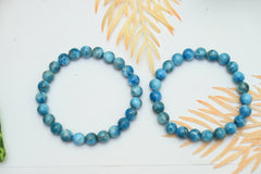 Blue Apatite Bracelet
