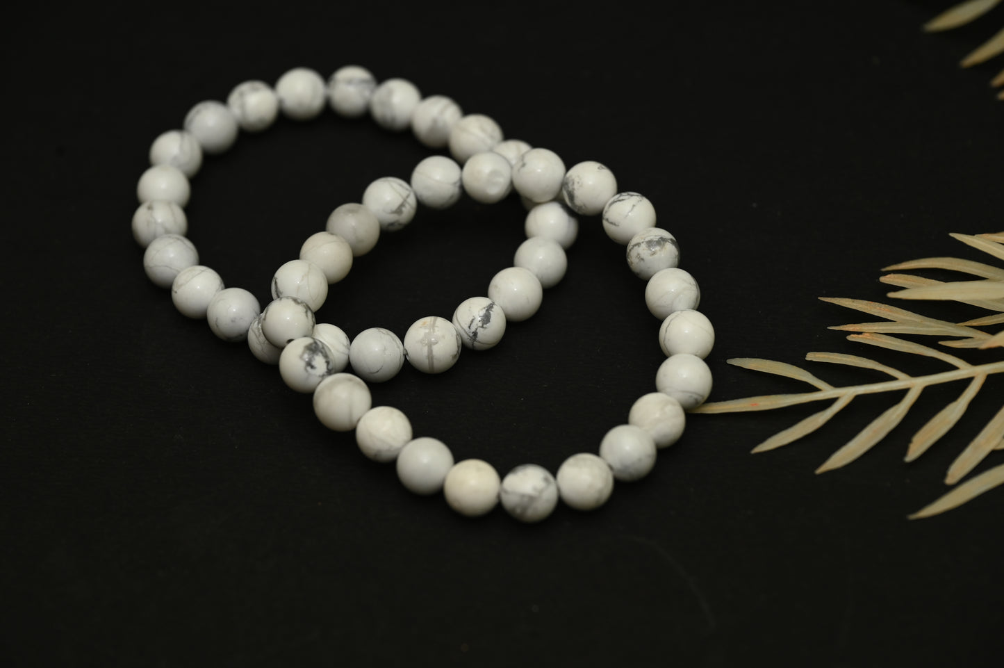 Howlite Crystal Bracelet (AAA Quality)