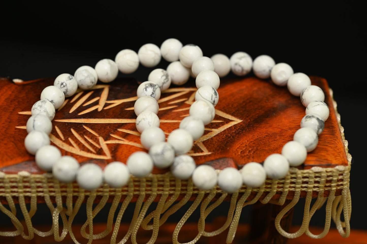Howlite Crystal Bracelet (AAA Quality)