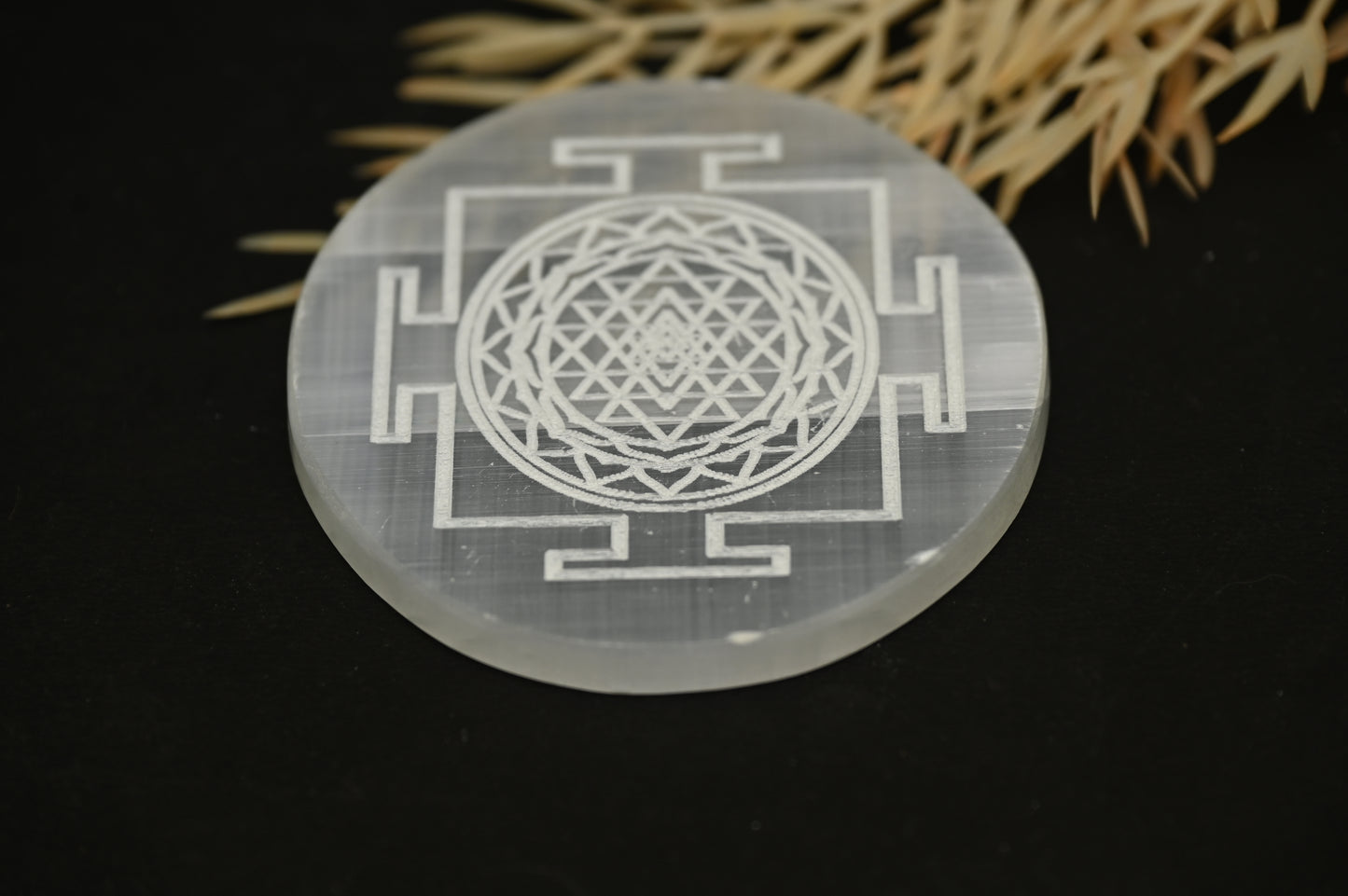 Selenite Crystal Recharging Plate (AAA Quality)
