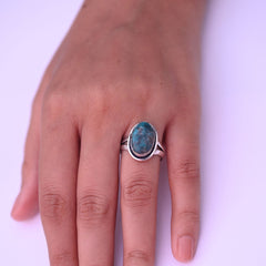 Moonstone ring (AAA Quality)