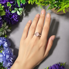 Rose Quartz Ring