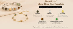 Metal Dhan Yog Bracelet - premium Silver
