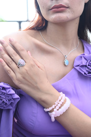 Rose Quartz Ring