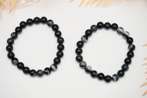 Sulemani Hakik Round bead Bracelet  ( Protection from evil eye)