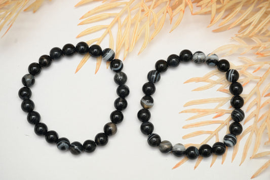Sulemani Hakik Round bead Bracelet  ( Protection from evil eye)