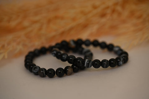 Sulemani Hakik Round bead Bracelet  ( Protection from evil eye)