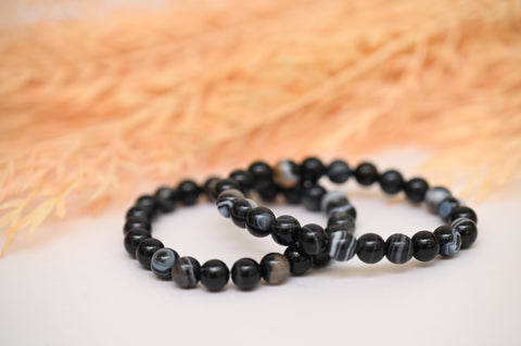 Sulemani Hakik Round bead Bracelet  ( Protection from evil eye)