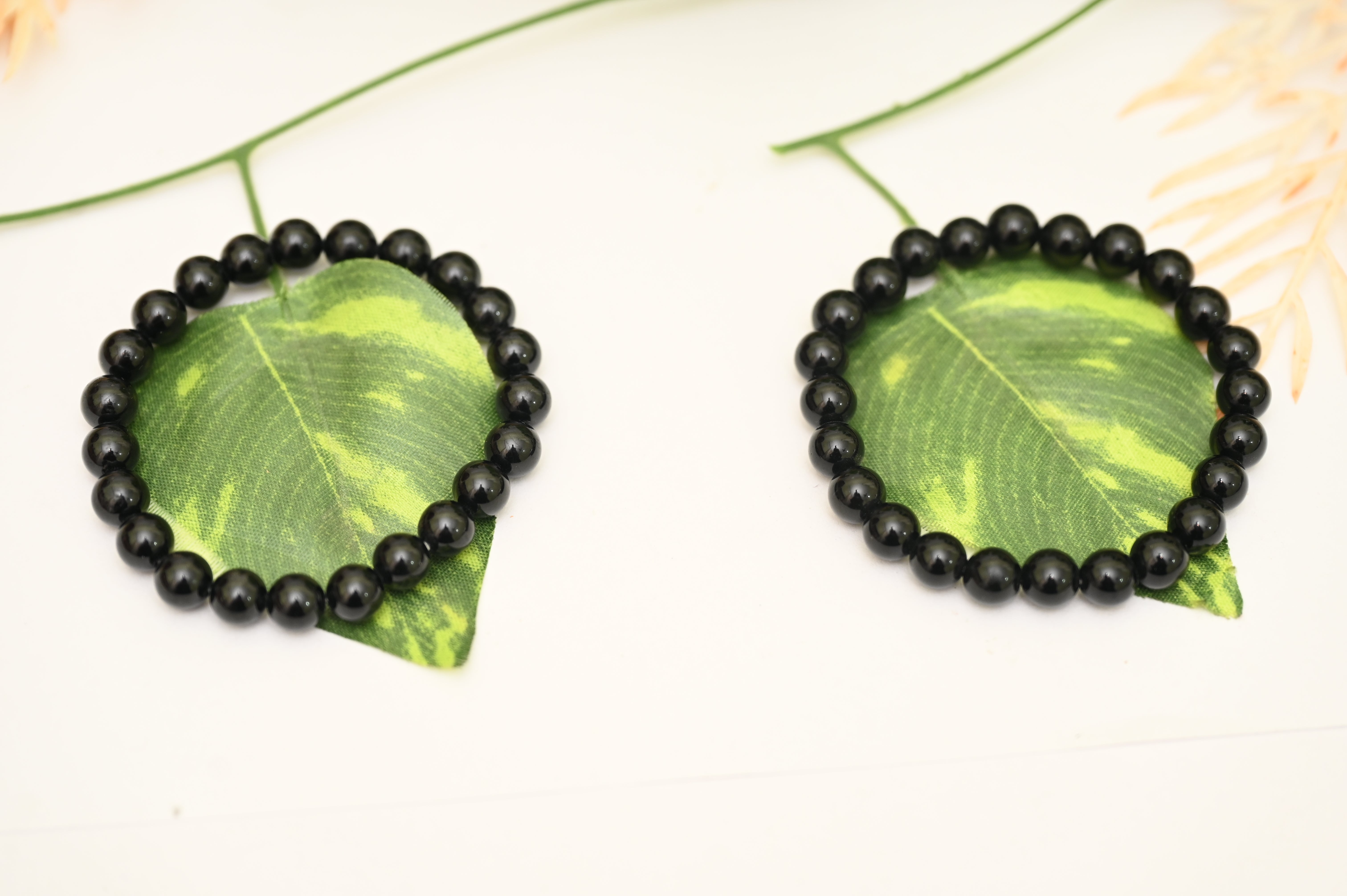 Natural Black Tourmaline Bracelet
