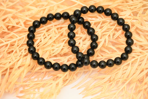 Natural Black Tourmaline Bracelet