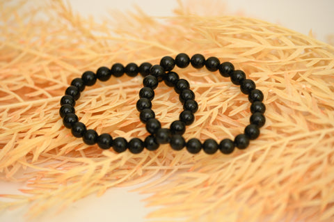 Natural Black Tourmaline Bracelet