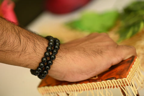 Natural Black Tourmaline Bracelet