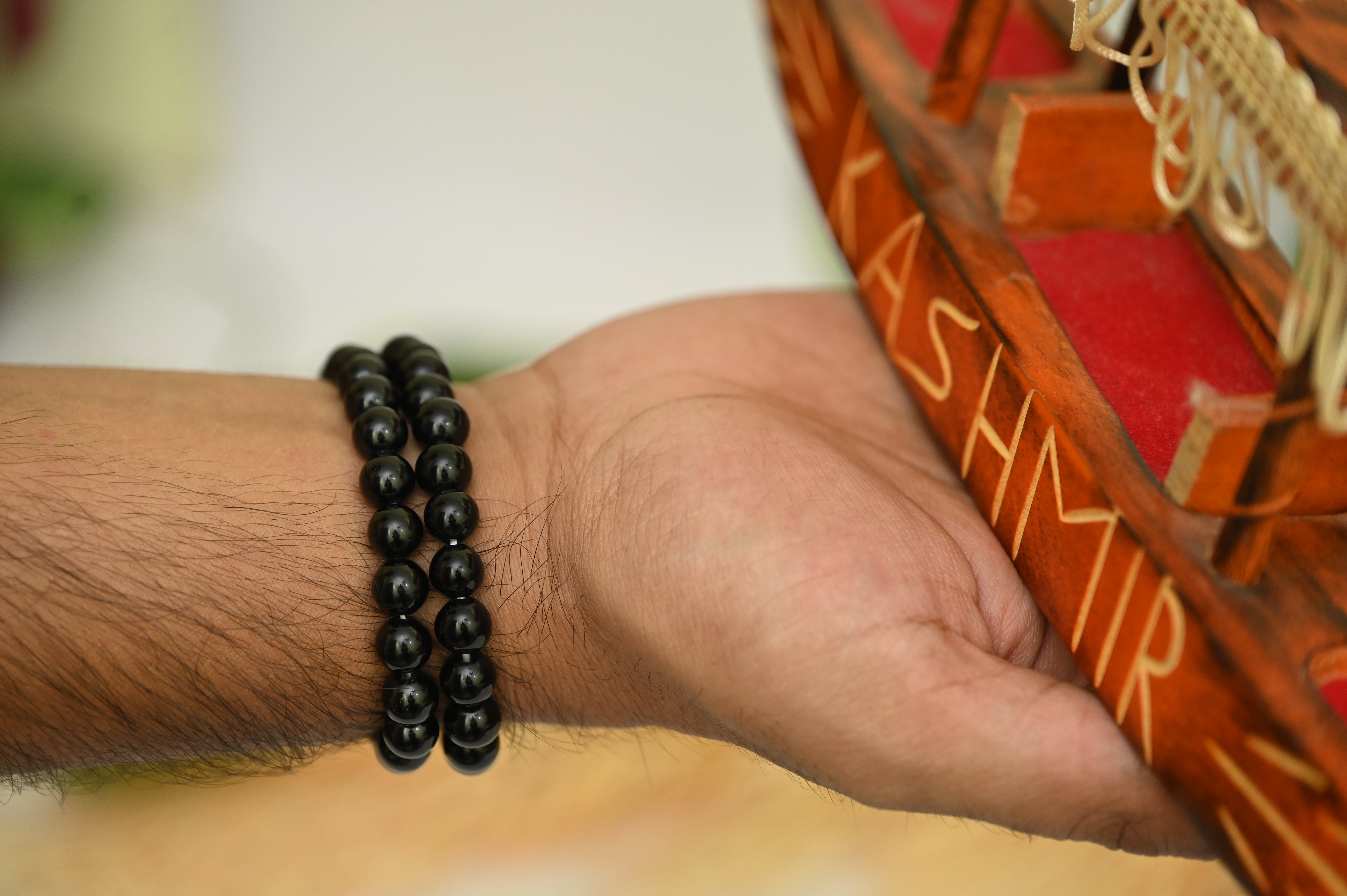 Natural Black Tourmaline Bracelet