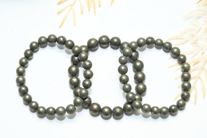 Raw  Pyrite Bracelet
