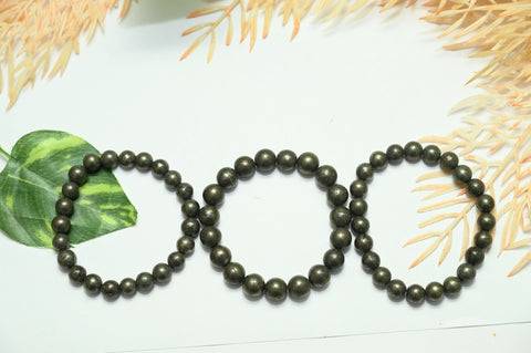 Raw  Pyrite Bracelet