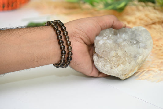 Smoky Quartz Bracelet (AAA QUALITY)