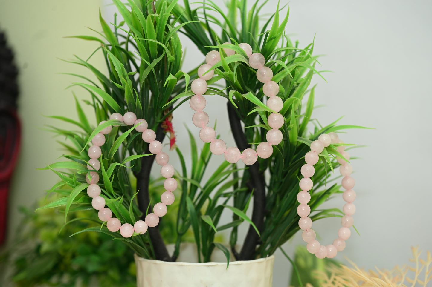 Rose Quartz Bracelet (AAA Quality)