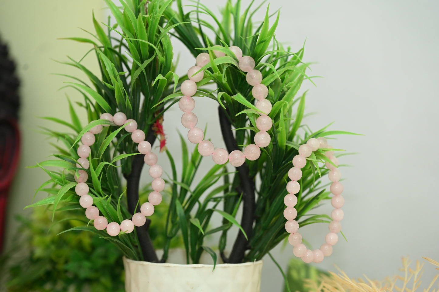 Rose Quartz Bracelet (AAA Quality)