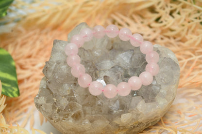 Rose Quartz Bracelet (AAA Quality)