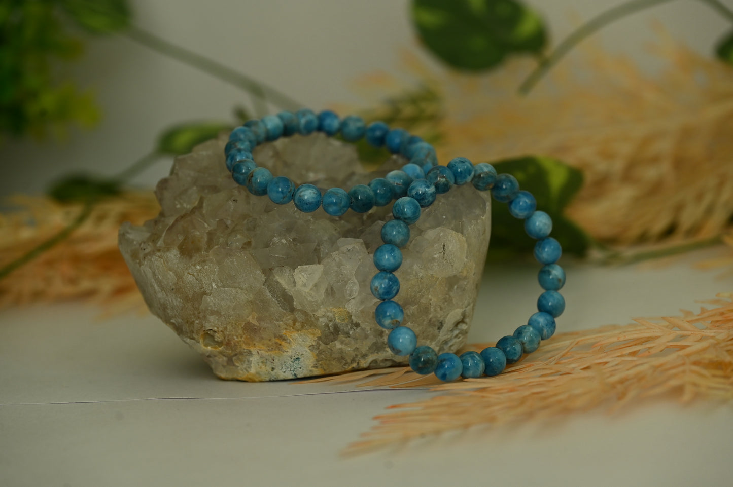 Blue Apatite Bracelet