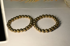 Golden pyrite bracelet (Money bracelet)