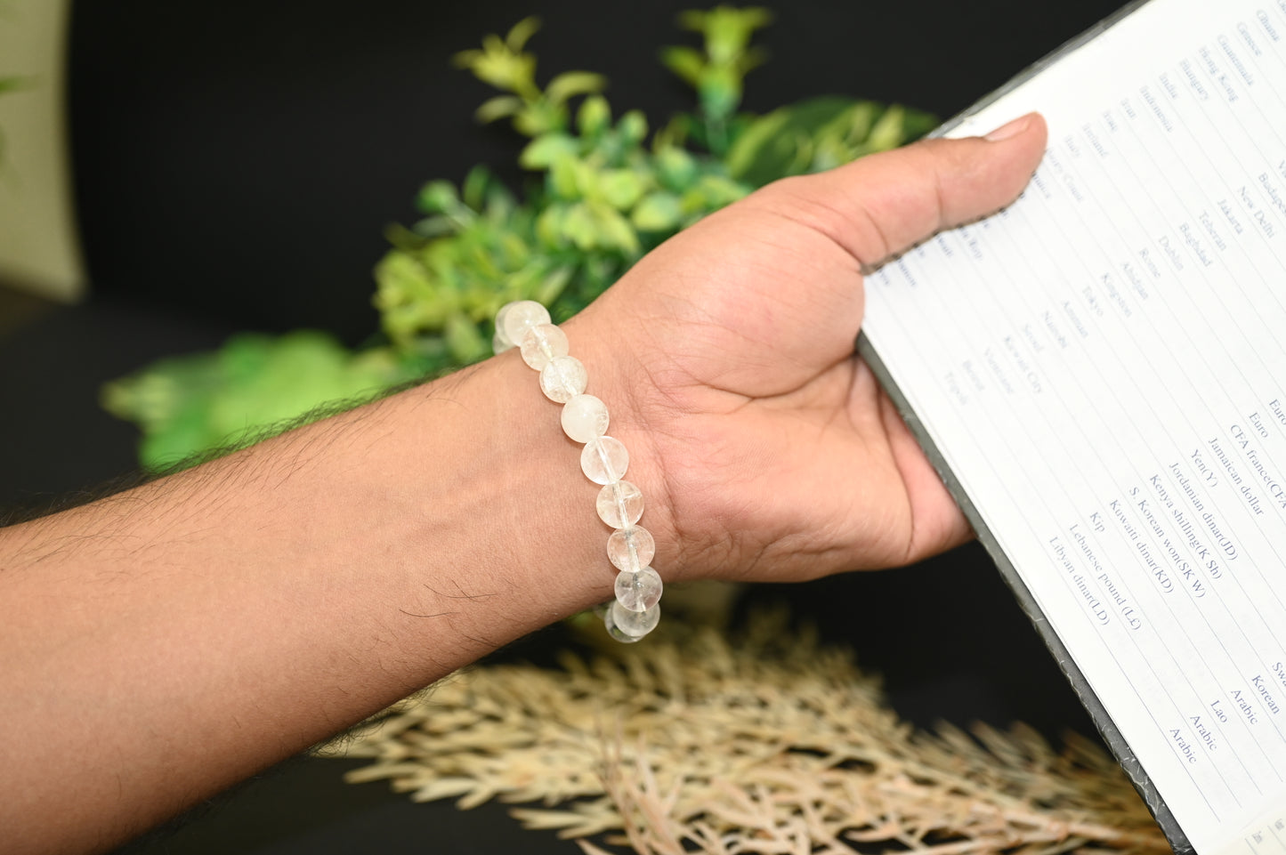 clear quartz Bracelet (AAA Quality)