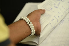 Howlite Crystal Bracelet (AAA Quality)
