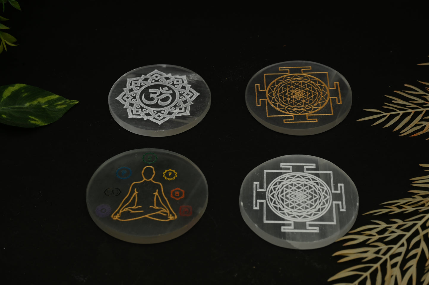 Selenite Crystal Recharging Plate (AAA Quality)