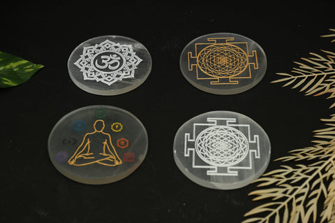 Selenite Crystal Recharging Plate