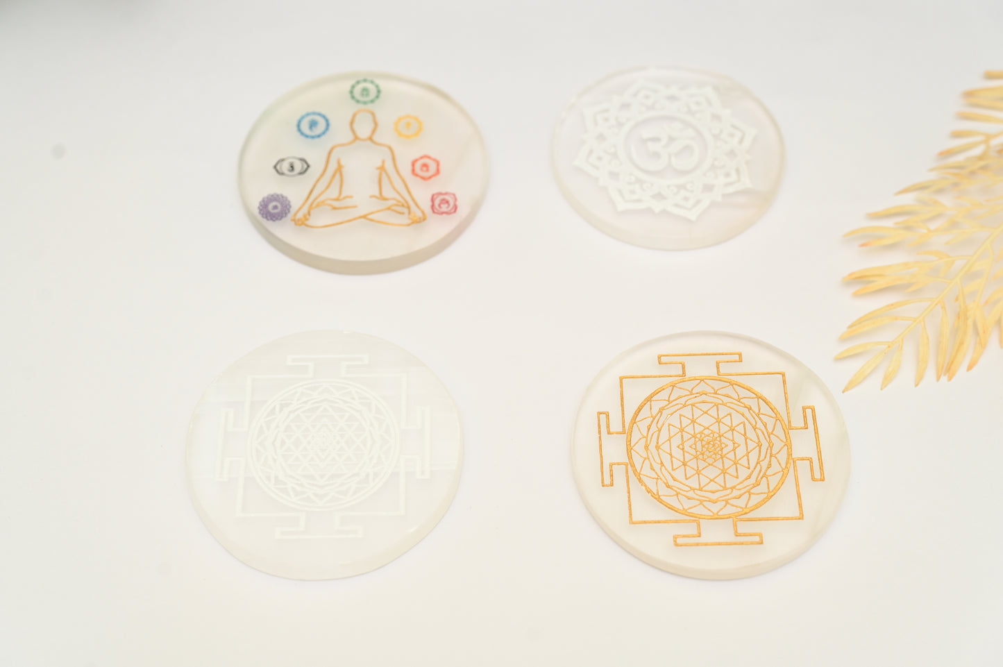 Selenite Crystal Recharging Plate (AAA Quality)