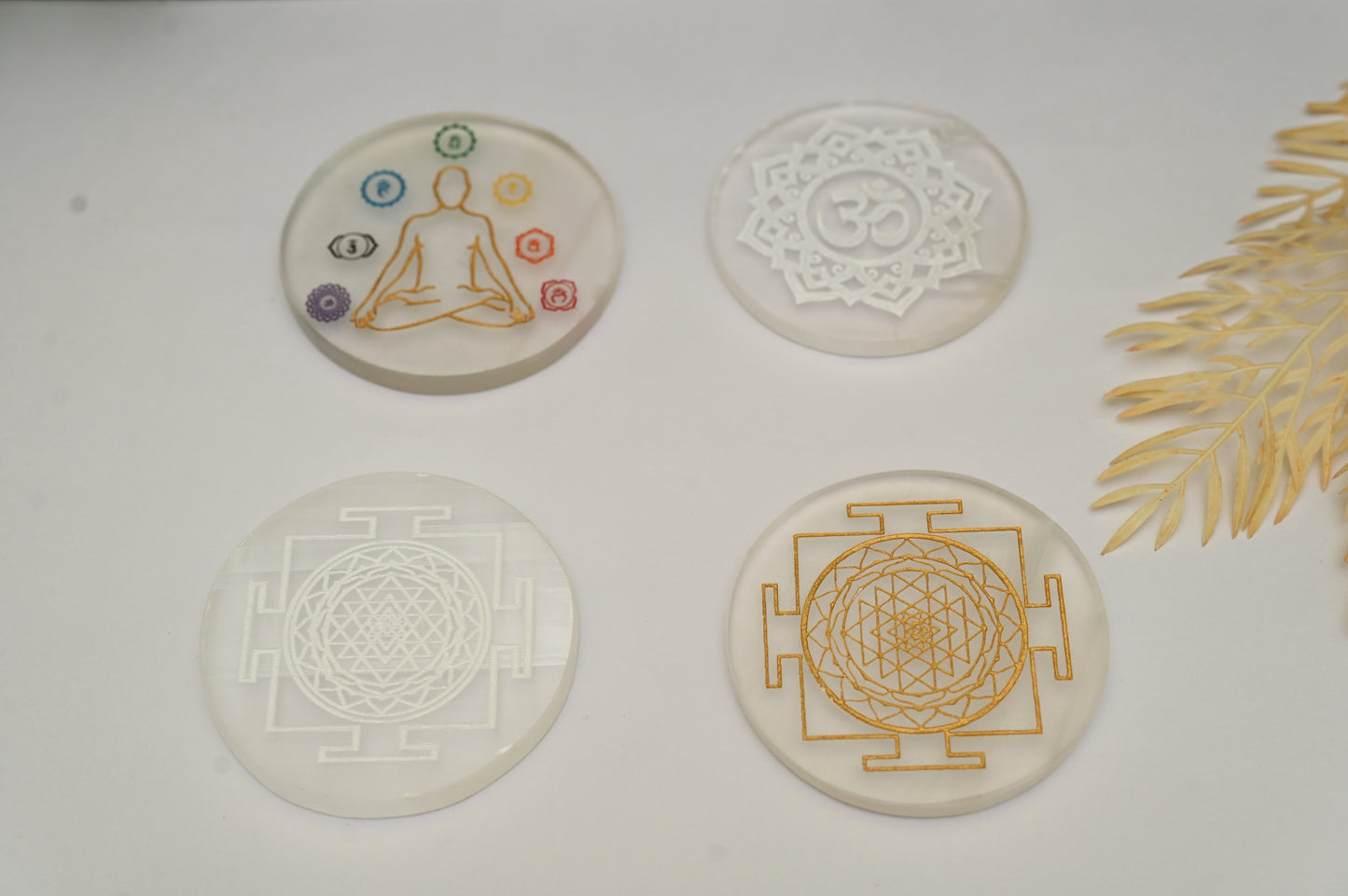 Selenite Crystal Recharging Plate (AAA Quality)