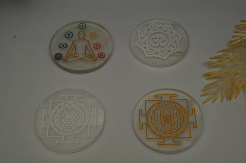 Selenite Crystal Recharging Plate