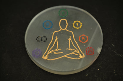 Selenite Crystal Recharging Plate (AAA Quality)