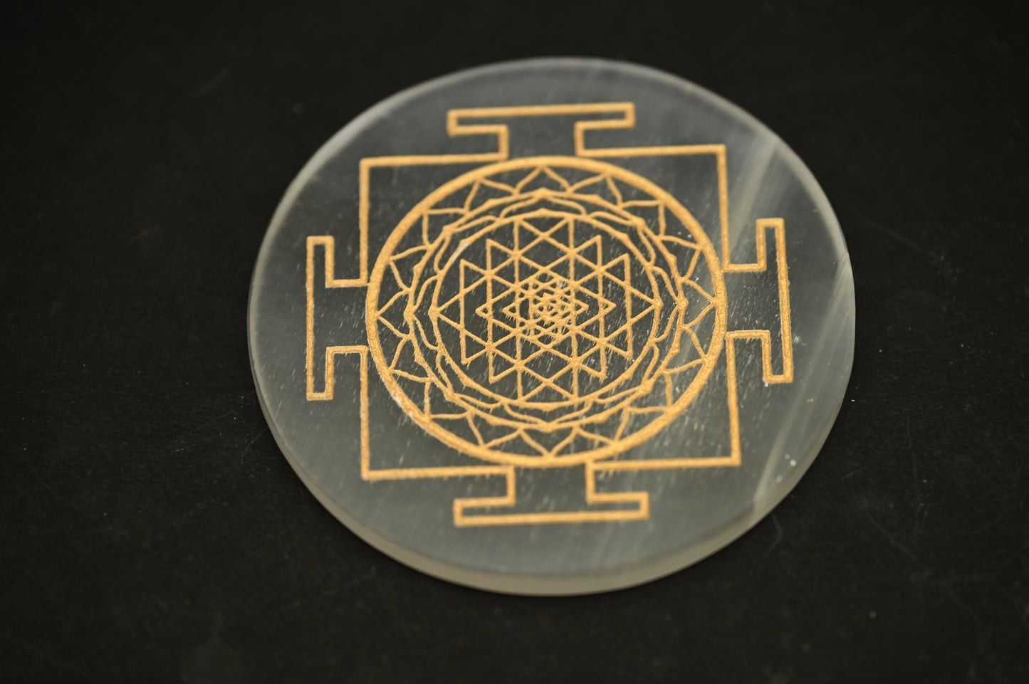 Selenite Crystal Recharging Plate (AAA Quality)