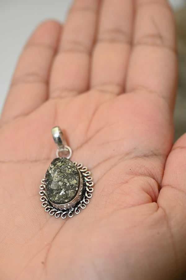 Pyrite pendent (AAA Quality)