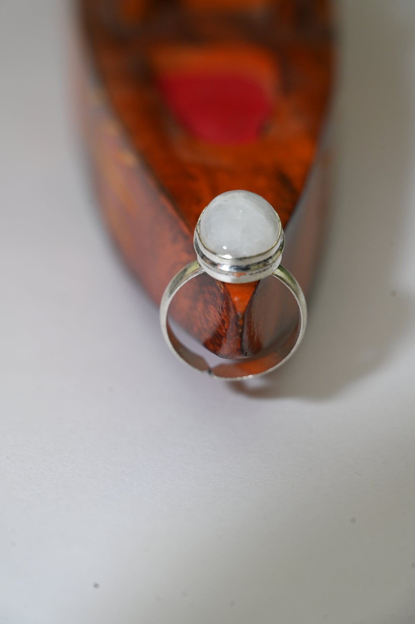 Moonstone ring (AAA Quality)