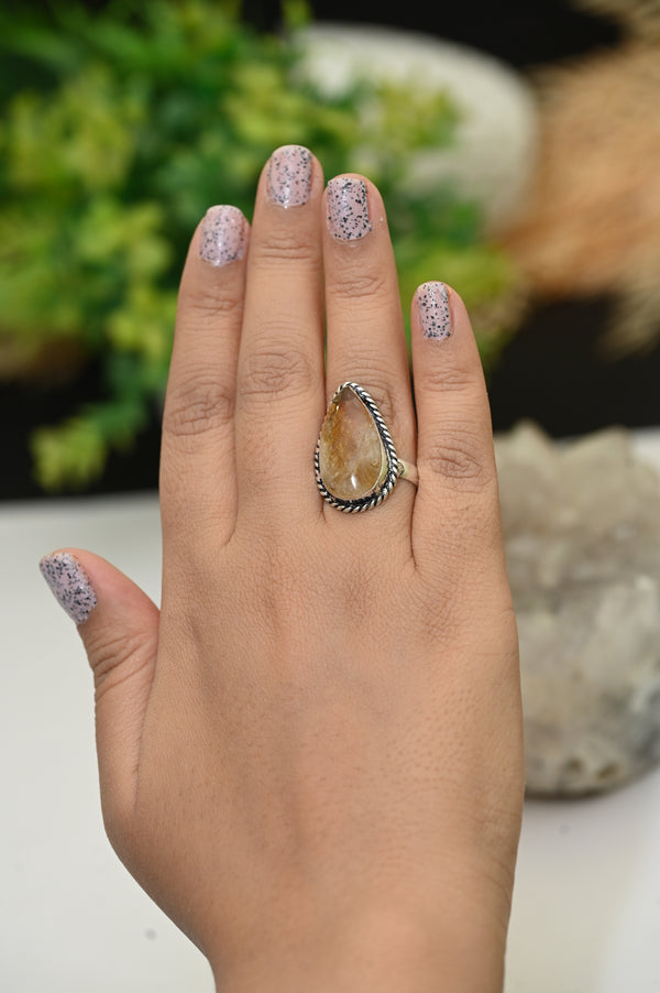 Citrine ring