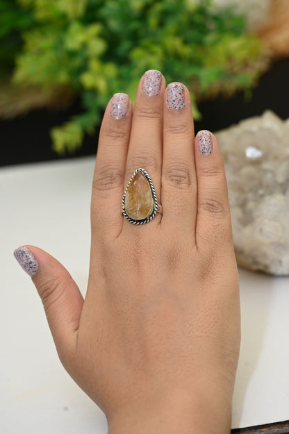 Citrine ring