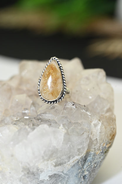 Citrine ring