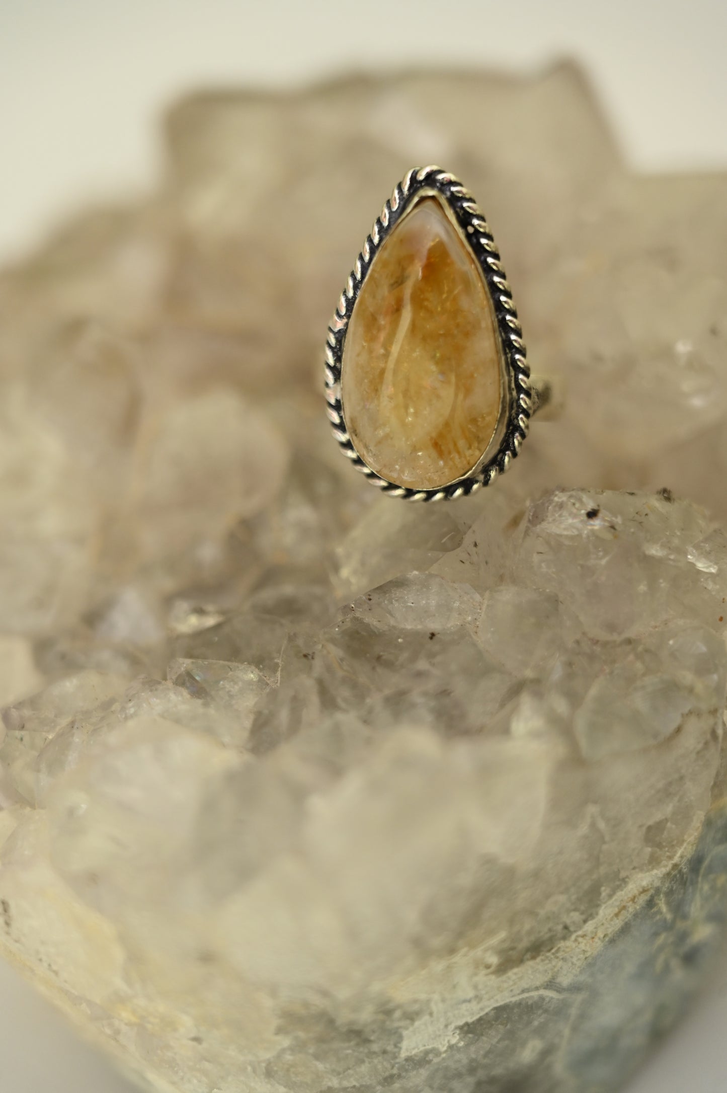 Citrine ring