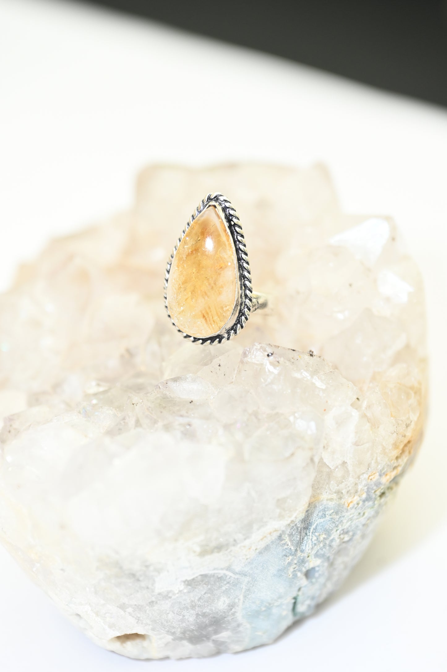 Citrine ring