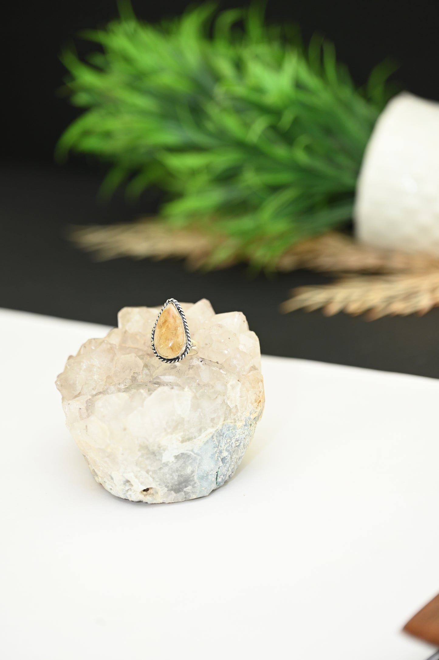 Citrine ring