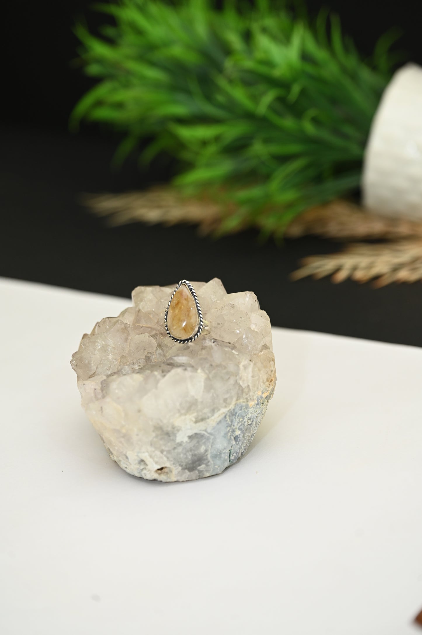 Citrine ring