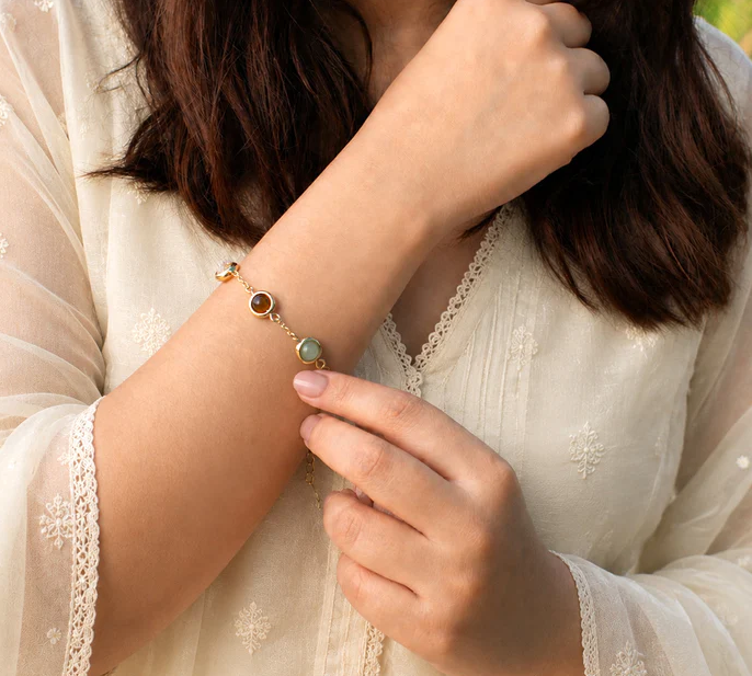 Metal Dhan Yog Bracelet for Women